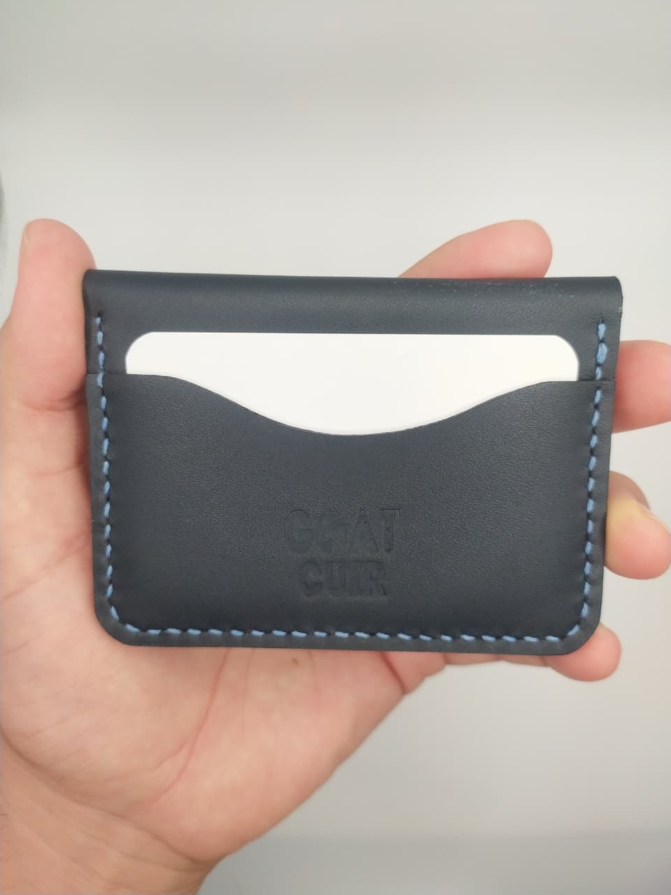 Portefeuille porte-cartes en cuir