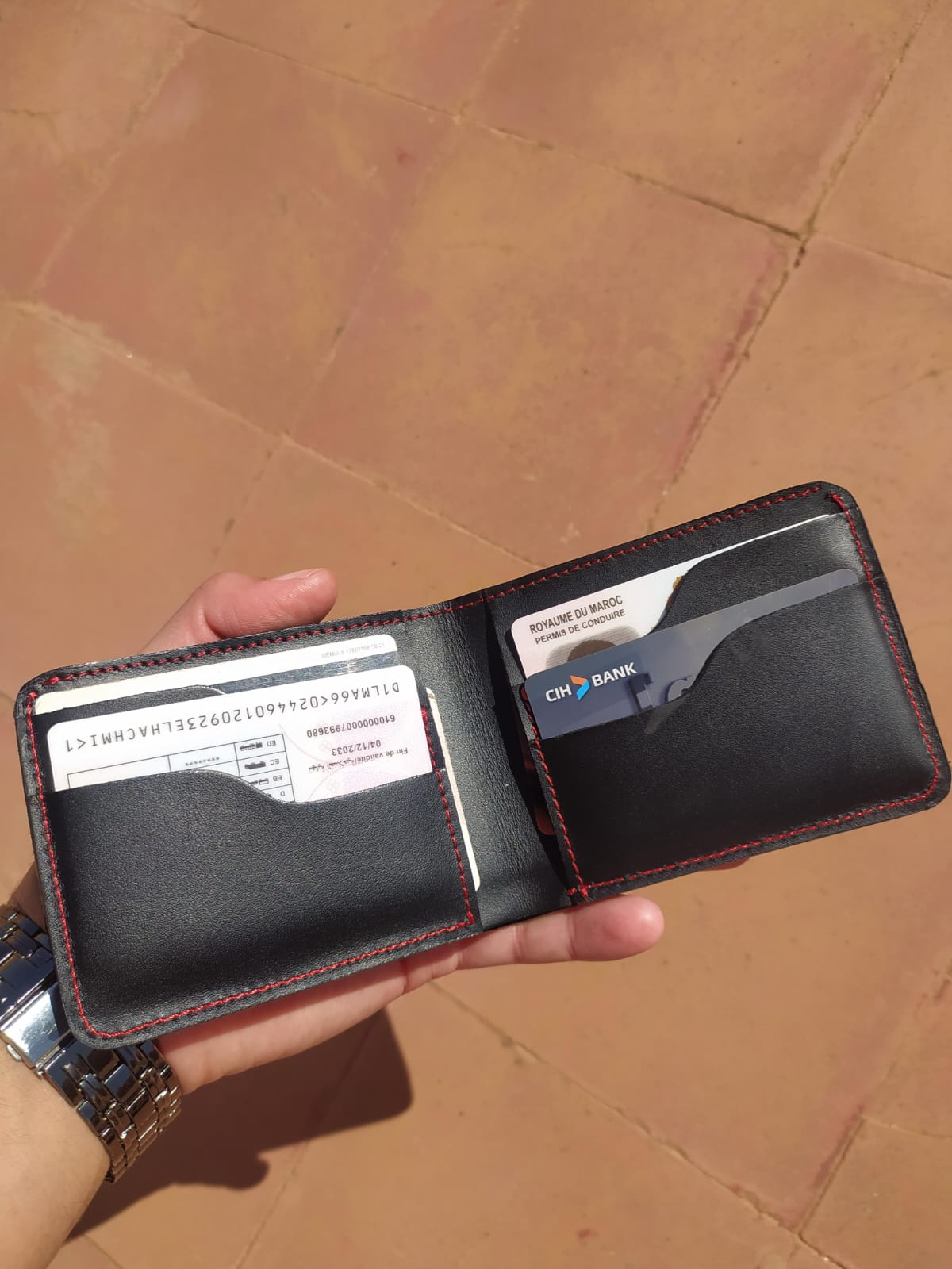 porte monnaie homme cuir luxe