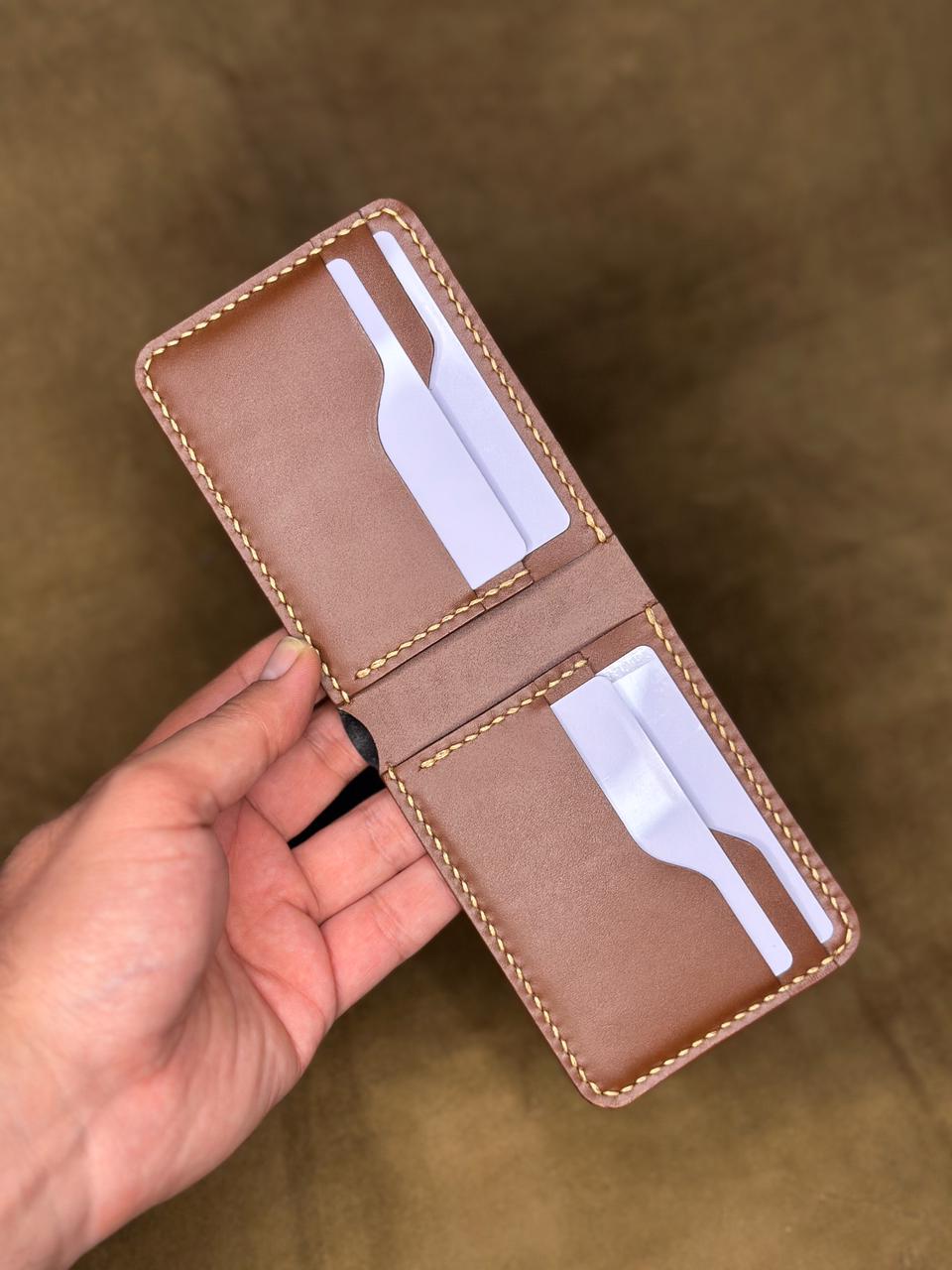 Portefeuille en cuir